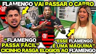 OLHA O QUE O CICINHO FALOU do FLAMENGO na LIBERTADORES ! "O MENGÃO VAI PASSAR O CARRO"