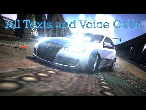 Need for Speed Most Wanted Pepega Edition V2 - All Texts and Voice Calls