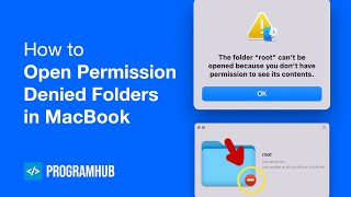 Access Locked or Permission Denied Folders in Mac | Access Root Folder in Mac