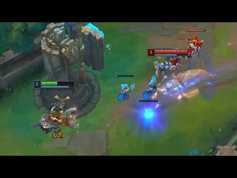 Nemesis facing a really clean Zoe.