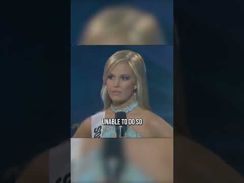 Miss Teen USA 2007 - South Carolina Answers a Question 😂