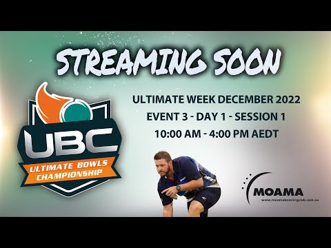 UBC Ultimate Week Dec 2022 - Event 3 - Day 1 - Session 1