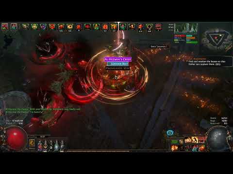 Path of Exile 3.20 STR Stacking Cyclone vs Hunter