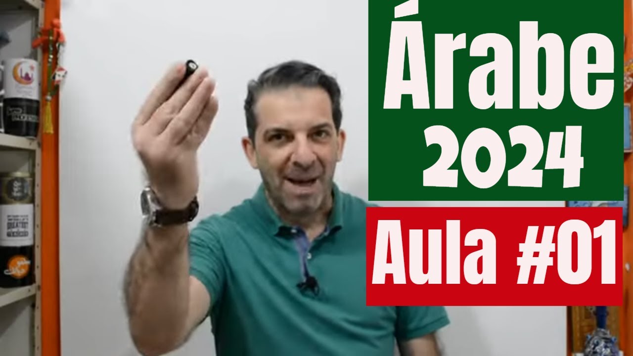 Aula de Árabe 01 - 2024 - Vai aprender muito inchAllah!