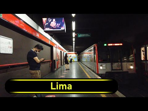 Metro Station Lima - Milan 🇮🇹 - Walkthrough 🚶