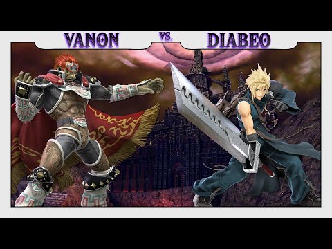Rex Baron 18 - Vanon(Ganondorf) Vs. Diabeo(Cloud) - Winner's Round 2