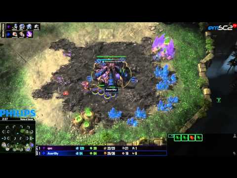 Legacy of the Void Beta - TvZ - Qxc vs Bly - g2- Lycan League