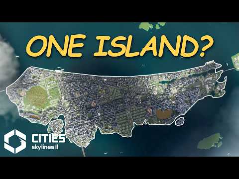 1.2 Million Population… On an Island?! | Cities: Skylines 2 Showcase
