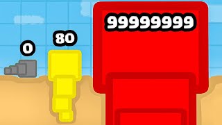 Growing a Cube Snake to MAX SIZE BLOCK