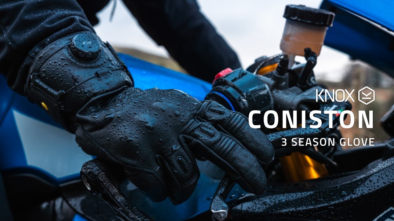 Knox Coniston Waterproof 3 Season Gloves - Black Video
