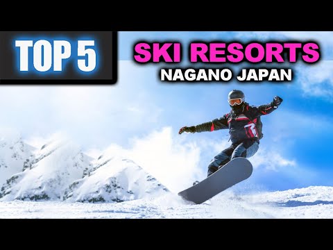 Top 5 best ski and snowboard resorts in Japan  |  Honshu Nagano Japanese Alps Mountains
