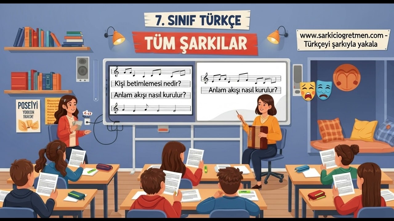 7. SINIF TÜRKÇE Tüm Şarkılar