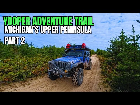 На джипах по тропе приключений «Юпер» | Верхний полуостров Мичигана (часть 2)