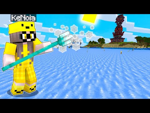 HO RIEMPITO DI GHIACCIO IL MARE DELLA BIG VANILLA - Minecraft