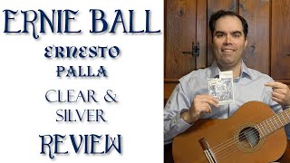 Video thumbnail for Ernie Ball Ernesto Palla Clear & Silver Review - Classical Guitar by Josh Vanjani