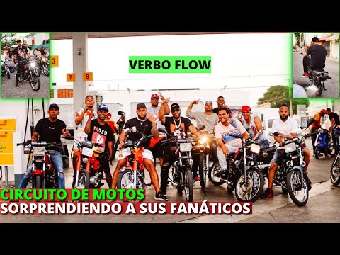 VERBO FLOW: EN UN CIRCUITO DE MOTOS SORPRENDIENDO A TODOS SUS FANÁTICOS 😱