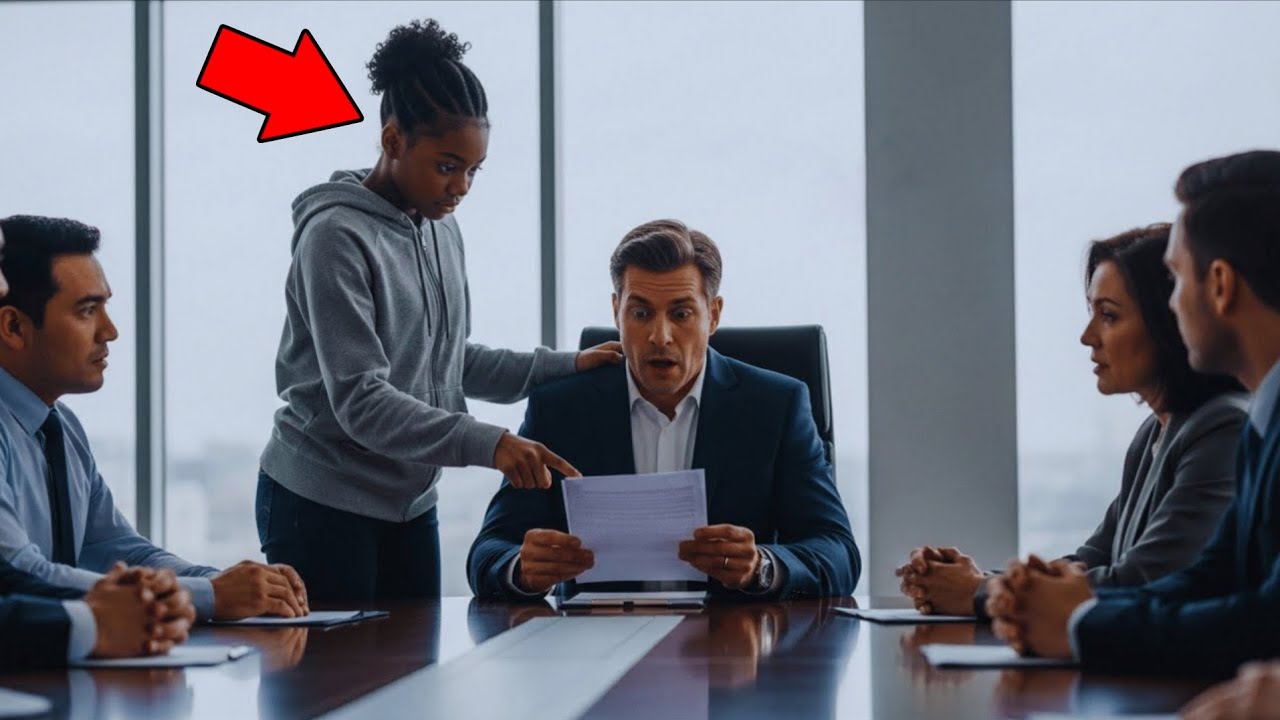 Sorry, but this clause is a trap, said the black girl—and the CEO's smile disappeared...