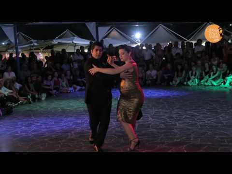  Fernando Sanchez  and  Ariadna Naveira  are  dancing  at  Catania Tango Festival  in  2016