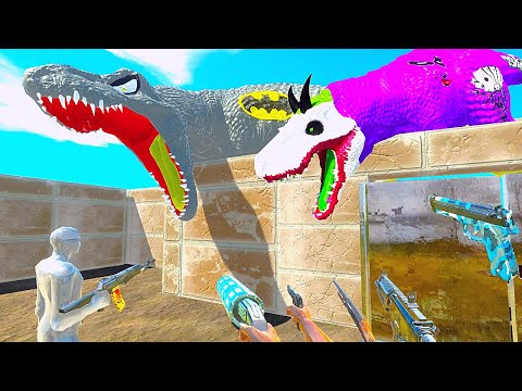 FPS PERSPECTIVE DEADLY MAZE RESCUE MISSION - Animal Revolt Battle Simulator
