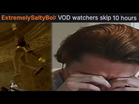 jerma can't stop laughing at ragdoll physics