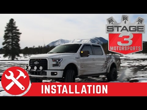 2015-2017 F150 N Fab Light Bar with KC HiLites 6" Pro Sport G6 Gravity LED Lights Install