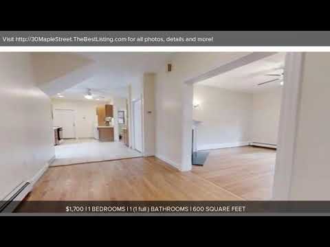 30 Maple Street, Watertown, MA Presented by Mike DelRose Team.
