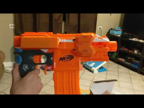 Full Auto Stryfe firing demonstration.