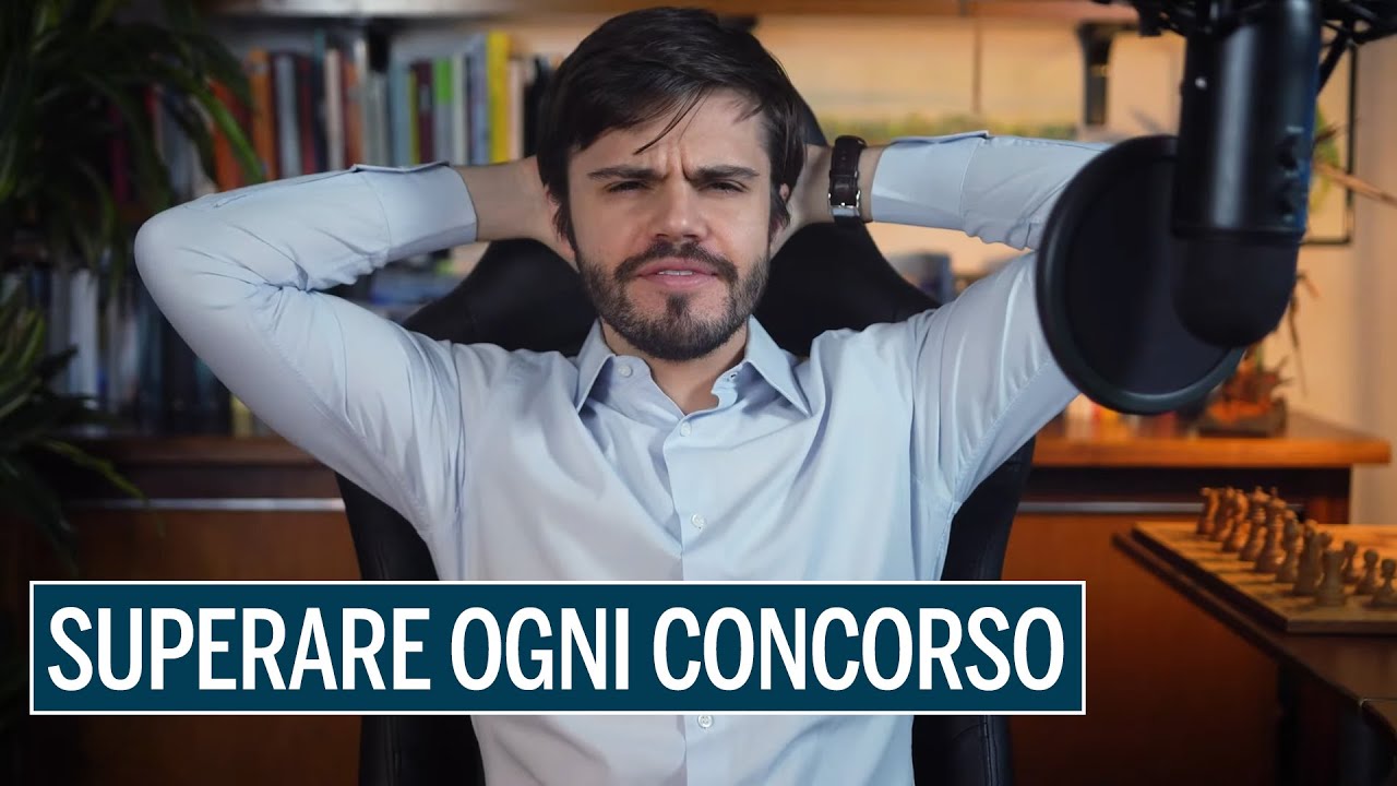 Come SUPERARE qualsiasi CONCORSO [metodo segreto]
