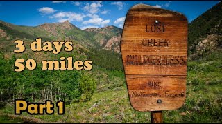48-mile Hike in the Beautiful Lost Creek Wilderness - part 1