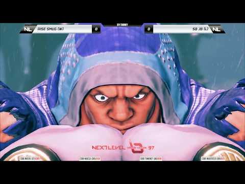 NLBC v.97 - SFV Grand Final - RISE Smug (Balrog) vs SB JonB (Rashid) [1080p/60fps]