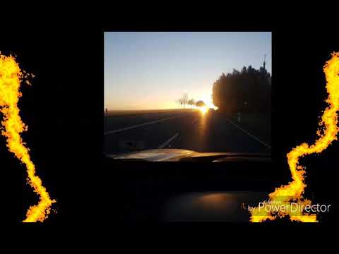 Der Himmel brennt über Marktredwitz