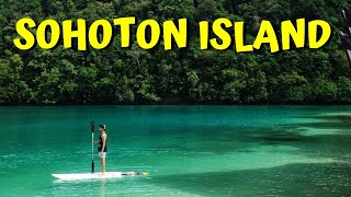 preview picture of video 'Paradise vibes in Sohoton Island, Surigao Del Norte'