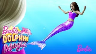 You&#39;re a Mermaid? | Dolphin Magic | Barbie