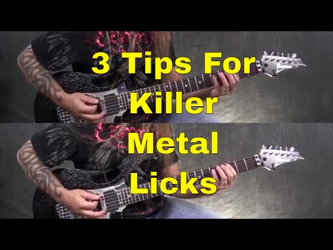 3 Tips to Writing Powerful Rock and Metal Guitar Riffs - Steve Stine Guitar Lesson