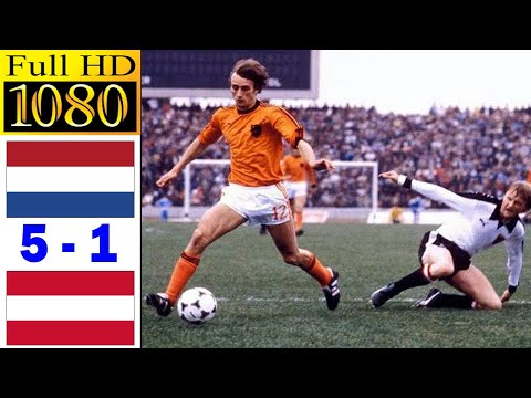 Netherlands 5-1 Austria world cup 1978 | Full highlight | 1080p HD | R. van de Kerkhof | Arie haan