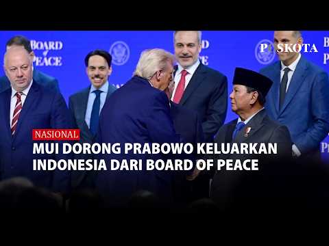 MUI Mendesak Pemerintah Indonesia Bersikap Tegas, Mempertimbangkan Keluar dari Board of Peace