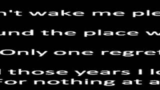 Seventh Day Slumber Last Regret lyrics