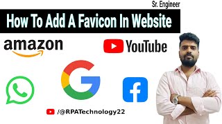 How to add Favicon in website like Google Amazon WhatsApp #favicon #java