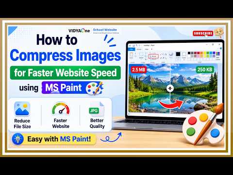 Compress Images for Speed