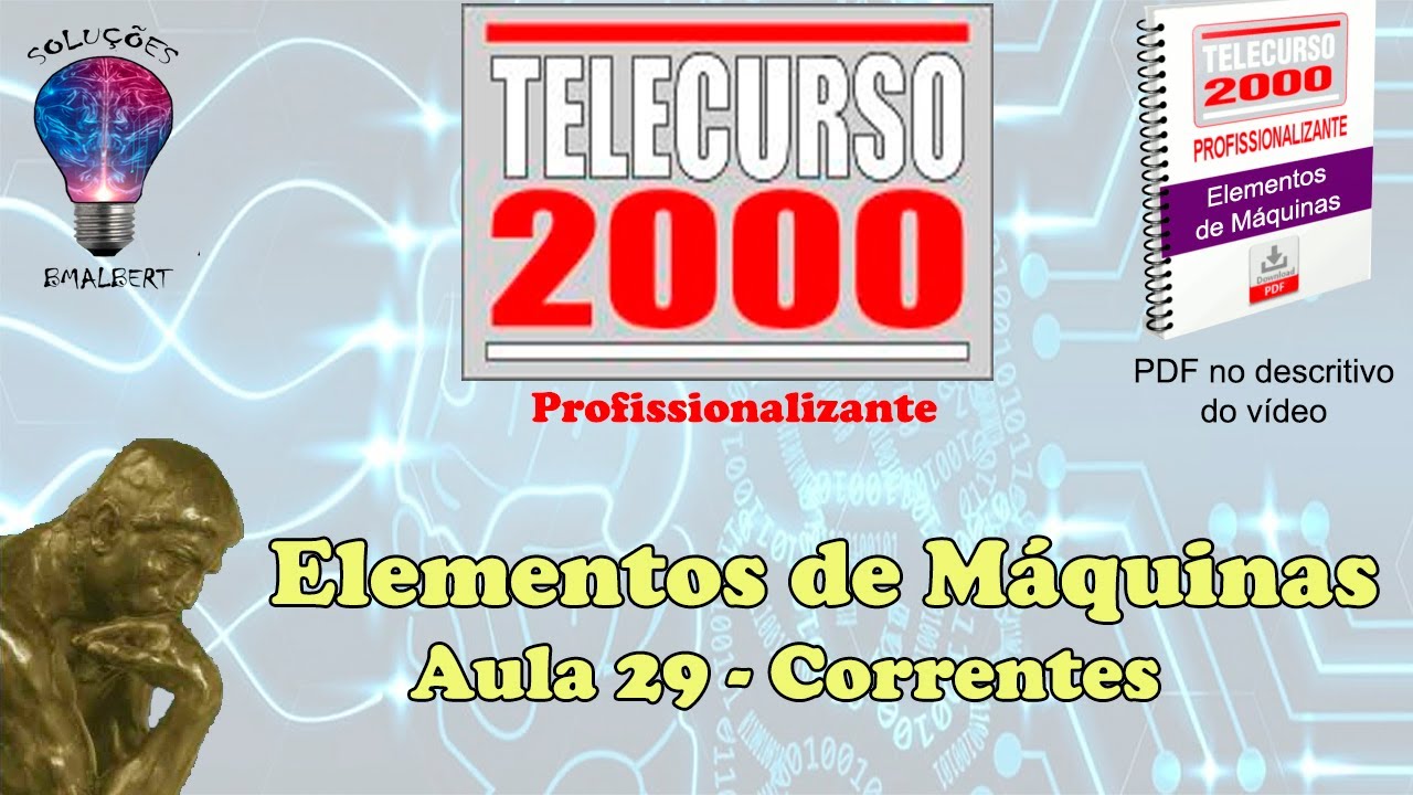 Telecurso 2000 - Elementos de Máquinas - 29 Correntes