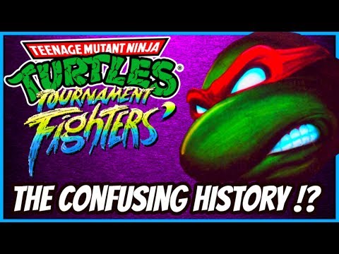 TEENAGE MUTANT NINJA TURTLES TOURNAMENT FIGHTERS  - THE CONFUSING HISTORY !?