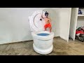 We Flushed Him Down The Worlds Biggest Toilet | Ross Smith