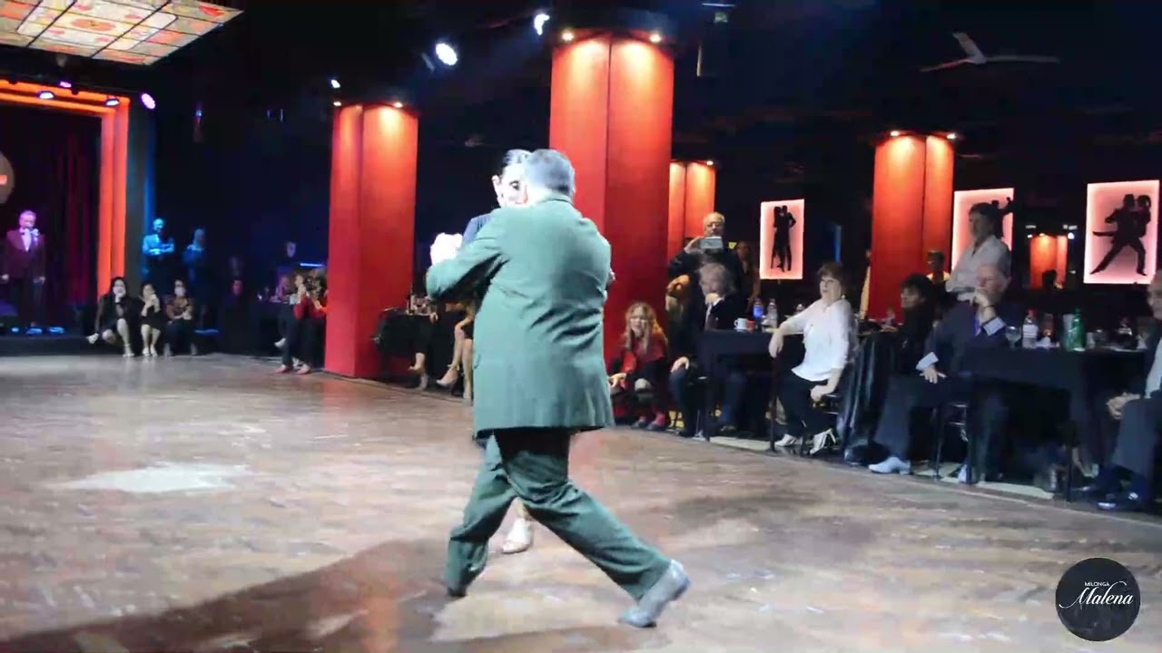 Natalia Hills y Hernán Álvarez prieto en Milonga Malena "COMO NINGUNA"!! 2/4