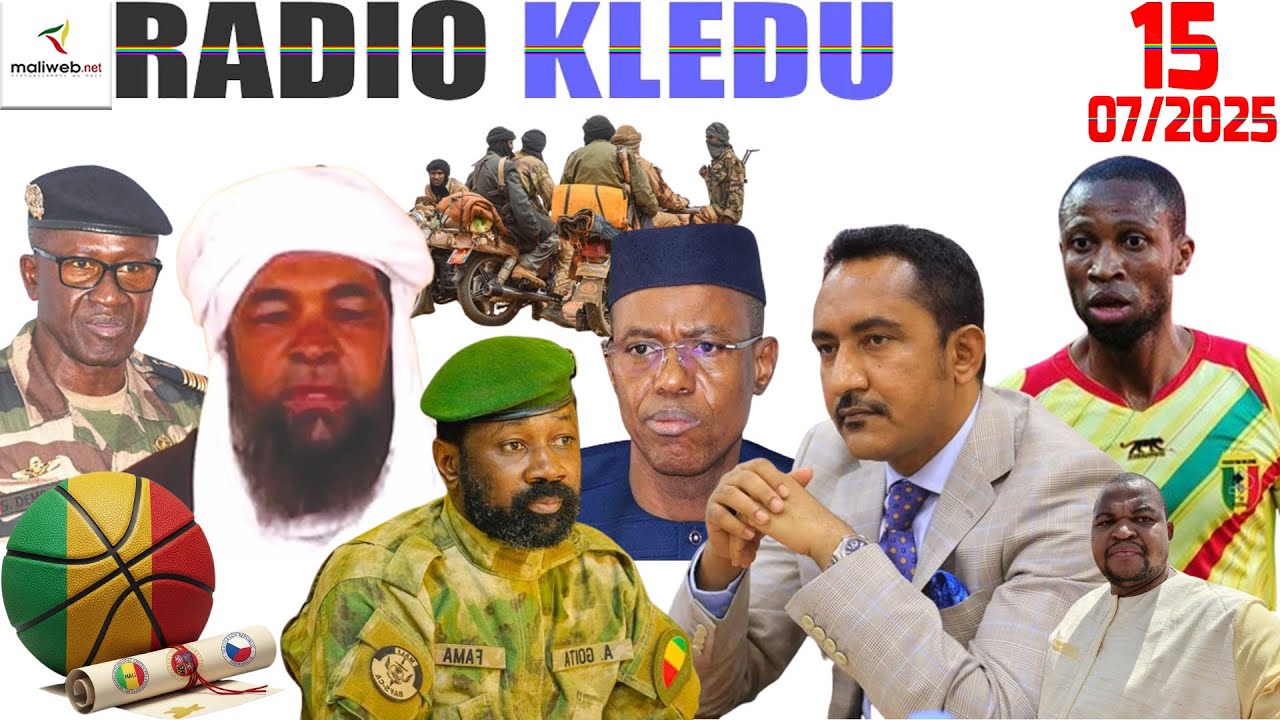 La Revue de Presse de la RADIO KLEDU du 15 Juillet 2025