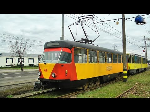 KT4DM 6108 Tram/Straßenbahn Merge Spre/Go To Depoul Oradea Depot - 14 December 2017