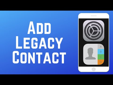 How to Add a Legacy Contact on iPhone