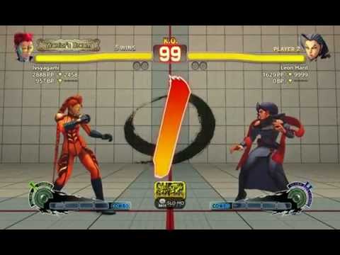 SSF4AE 2012 Live PC Online Match - lvsyagami (C. Viper) VS Leon Hard (Rose)