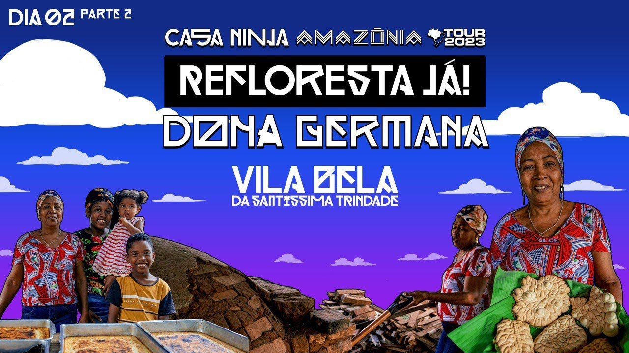 Dona Germana: bolo de arroz e Canjinjin | Vila Bela da Santíssima Trindade [parte 2] | CNATour