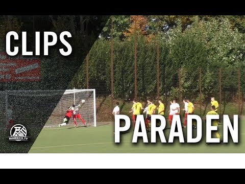 Flanke, Kopfball, Parade! | Parade von Malik Witt (SC Weitmar 45)