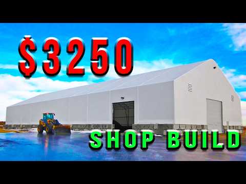Cheapest DIY Shop / Garage Build on the Internet ? ... CNC Machine shop